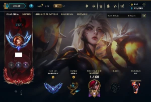 Conta LoL Diamante + Skin do Faker Autografada + Skin do Uzi - League of Legends