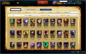 Conta de league of legends lvl 30 platina 4 LOL