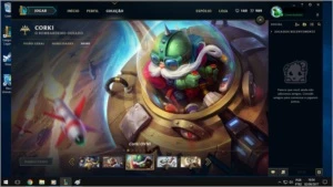 Corki OVNI e King Rammus - League of Legends LOL