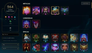 Conta League of legends 10 anos+ LOL