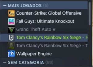 CONTA DE STEAM E UPLAY,RAINBOW SIX,CS GO,GTA,THE CREW 2