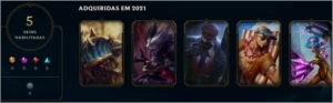 Conta de lol , Gold 2 mmr alto! - League of Legends