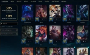 Conta League of Legends
