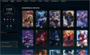 Conta League of Legends LOL