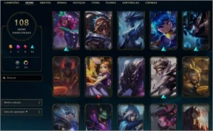 Conta League of Legends LOL