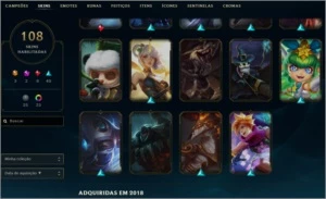 Conta League of Legends LOL