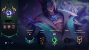 Conta Nivel 538, Plat 2 , 848 skins e 259 cromas. - League of Legends LOL