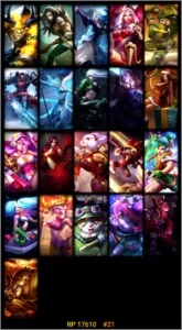 Conta Lol S5 + 21 Skins + 51 Champ + 2 Pag De Runa - League of Legends