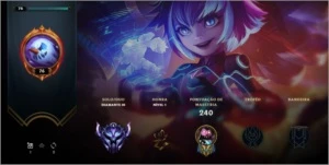 Conta diamante 3 - League of Legends LOL