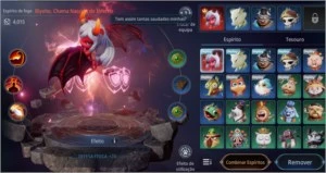 conta lv 60 - 65k de poder, pet vermelho, SA63 - MIR4