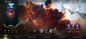 Conta League of Legends LOL