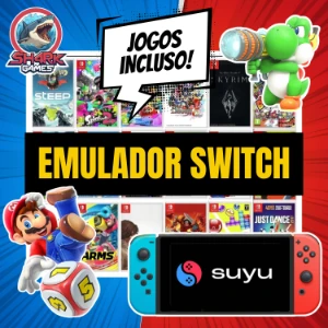 Pack Emulador Nintendo Switch para PC + Coleção de Jogos!