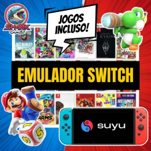 Pack Emulador Nintendo Switch para PC + Coleção de Jogos! - Outros