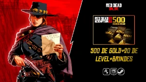 Red Dead Online (PC) 500 gold bar, +20 Level e $35000+ (Leia - Outros