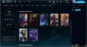 CONTA LOL PLATINA 2 - League of Legends