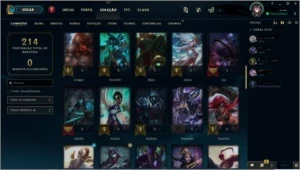 💎  CONTA DIAMANTE 1 + SKINS 💎 - League of Legends LOL
