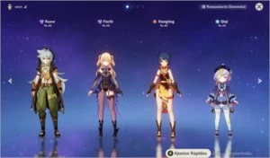 GENSHIN IMPACT / AR 21+ QIQI E RAZOR LVL 40