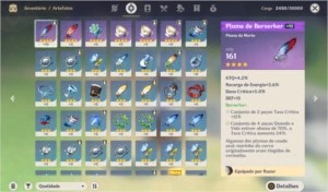 GENSHIN IMPACT / AR 21+ QIQI E RAZOR LVL 40