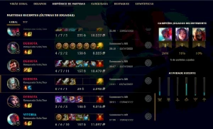 Conta Ferro 1 - League of Legends LOL