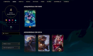 Conta Ferro 1 - League of Legends LOL