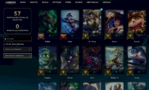 Conta Ferro 1 - League of Legends LOL