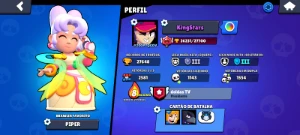 Conta brawl stars 26mil troféus e 61 brawlers