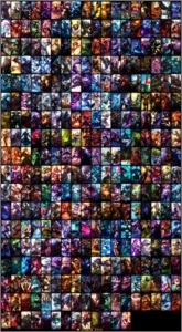 CONTA TOP + DE 320 SKINS ALL CHAMPS - League of Legends LOL