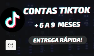 CONTAS TIKTOK ANTIGAS + 6 A 9 MESES [ALTA QUALIDADE] + EMAIL - Redes Sociais