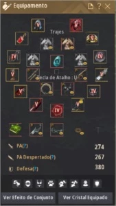 Conta BDO 286 kutum / 274 tadd - Black Desert