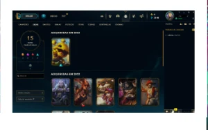 Conta de Lol Prata 1 Lvl 60(conta desde 2020) - League of Legends