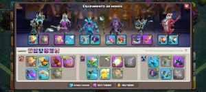 CV 17 conta top - Clash of Clans