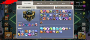 CV 17 conta top - Clash of Clans