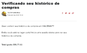 CONTA SMURF VALORANT DIAMANTE 1 COM SKINS