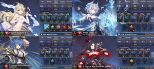 V>Conta Grand Chase Mobile Level 135 + IO Traje de Banho - Outros