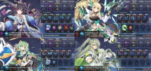 V>Conta Grand Chase Mobile Level 135 + IO Traje de Banho - Outros