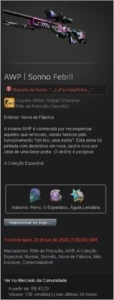 AWP | Fever Dream FN - Counter Strike CS