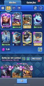 Conta clash royale