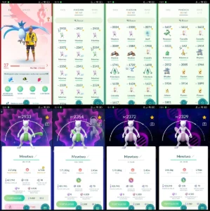 Pokémon GO Lv.37 | 12+ Mewtwo | Mewtwo Shiny C033