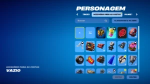 Conta Fortnite com 37 skins incluindo Ariana Grande