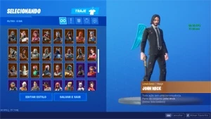A MELHOR conta do FORTNITE