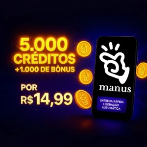 Recarga Manus IA 5k 🔥 - Premium