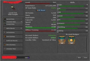 EK 345 PVP VERDE - CONTA COM MAKERS - Tibia