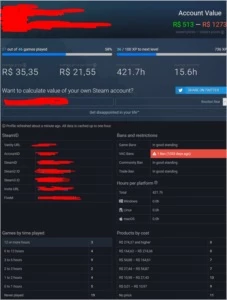 Conta Steam com varios Jogos  - barata  - Vac ban no CS