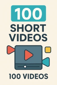 Vídeos curtos virais - Redes Sociais