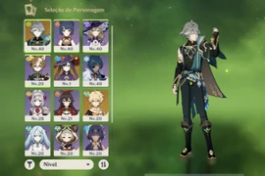 Ar22. Alhaitam e bis “luz das folhas”, mona e banner garanti - Genshin Impact