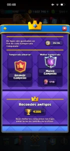 Conta forte - Clash Royale