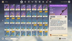 CONTA GENSHIN AR 43 (AMÉRICA) + 135 Destinos Entrelaçados - Genshin Impact