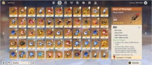 AR 50 - Zhongli / Childe / Sacred Winds - Genshin Impact