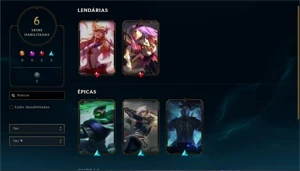 Conta Smurf - League of Legends LOL