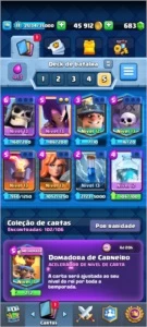 Conta Clash Royale Gemada